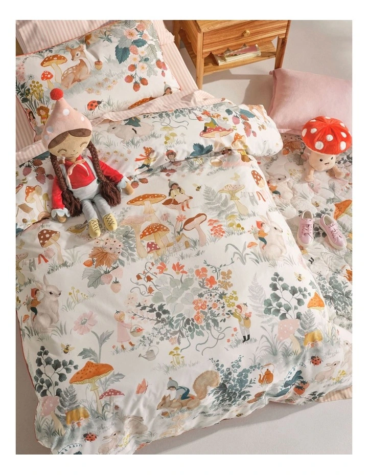 The Magic Garden Quilt Cover Set in Multi