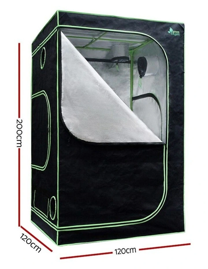 Grow Tent 1000W LED Grow Light 120x120x200cm