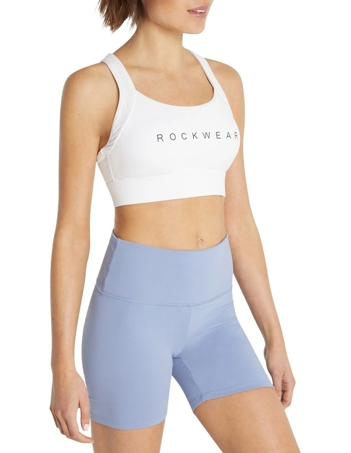 Sprint High Impact Sports Bra in White