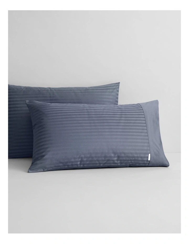 1200TC Millennia Pillowcase Pair in Ink