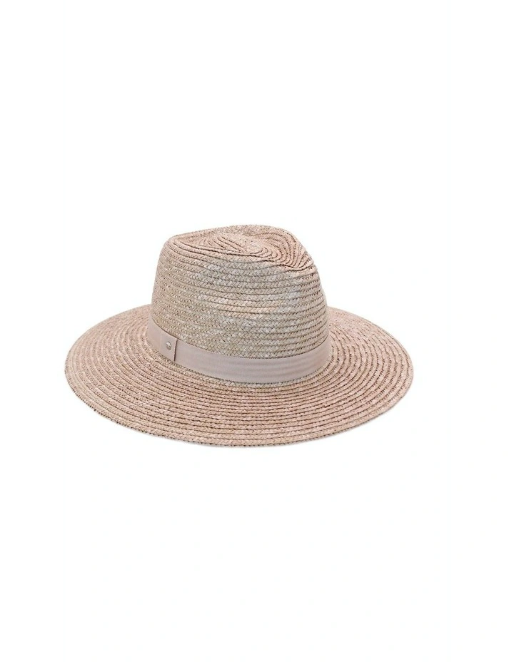Bologna Fedora Hat in Bisque