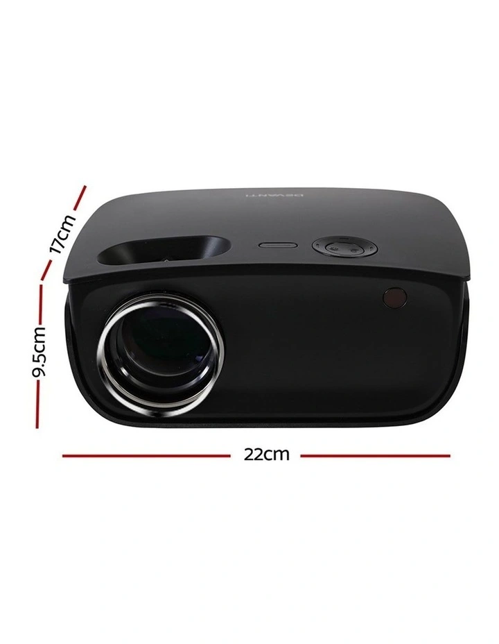 Mini Video Projector Portable HD 1080P VP-850-WIFI-BK