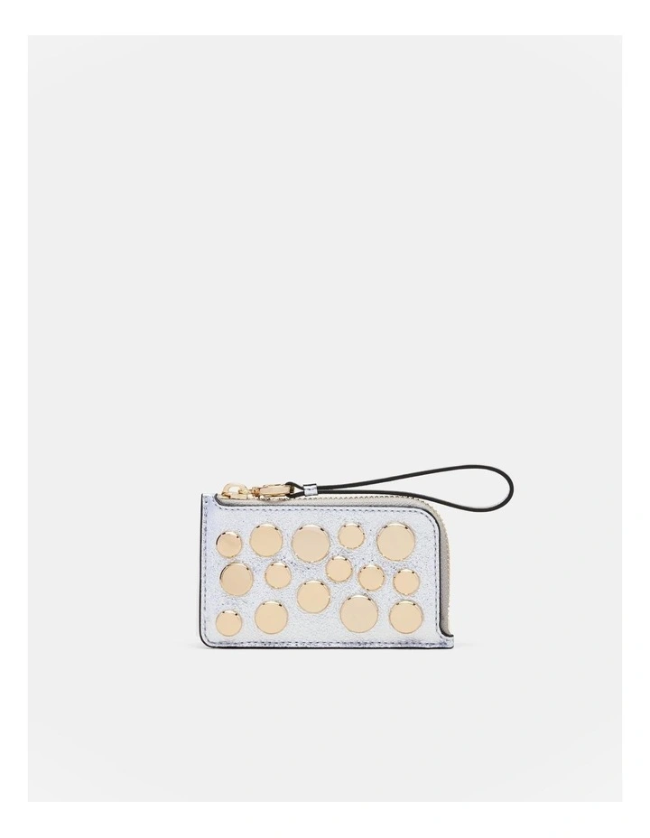 Glisten Card Pouch in Silver