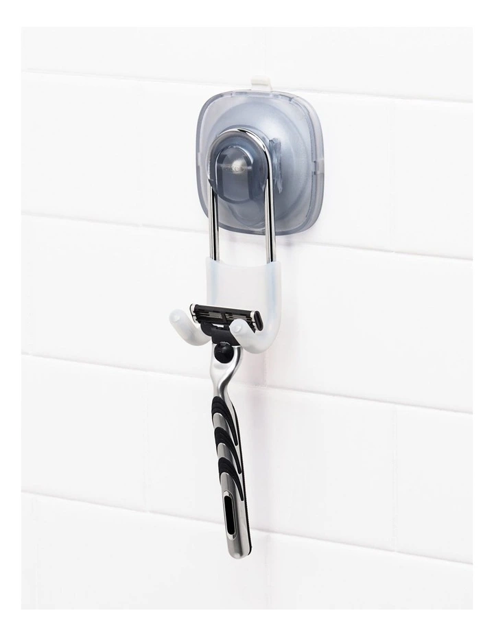 Strong Hold Suction Hook in Clear