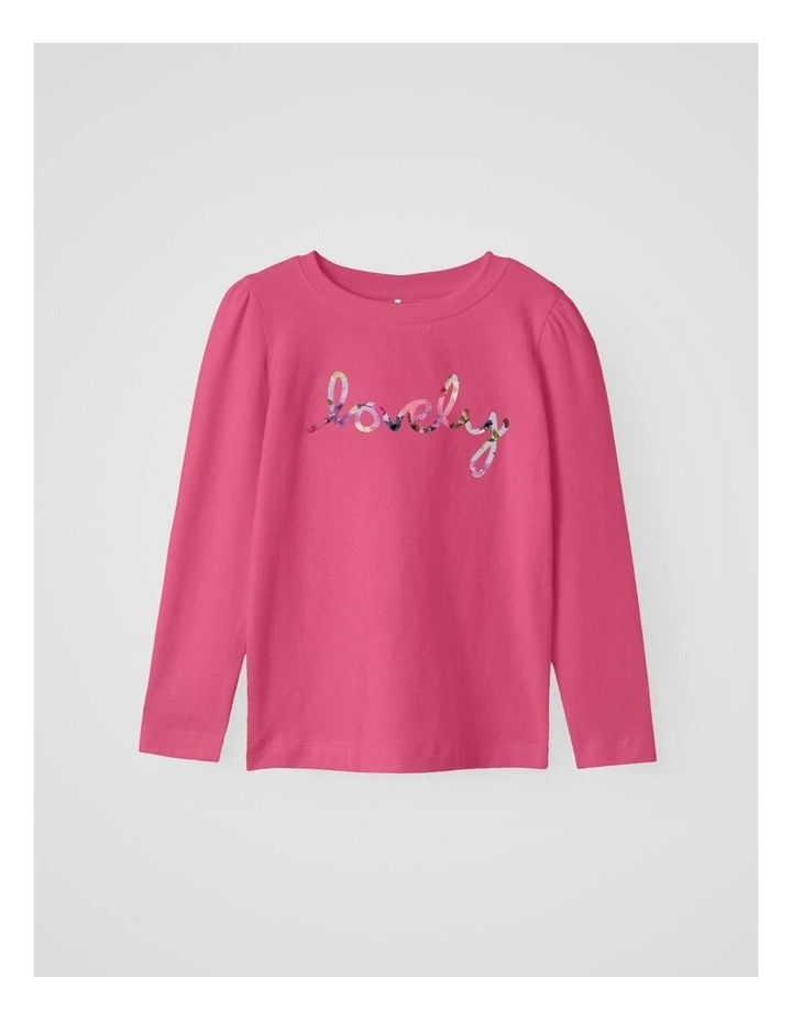 Kivi Long Sleeve Top in Pink
