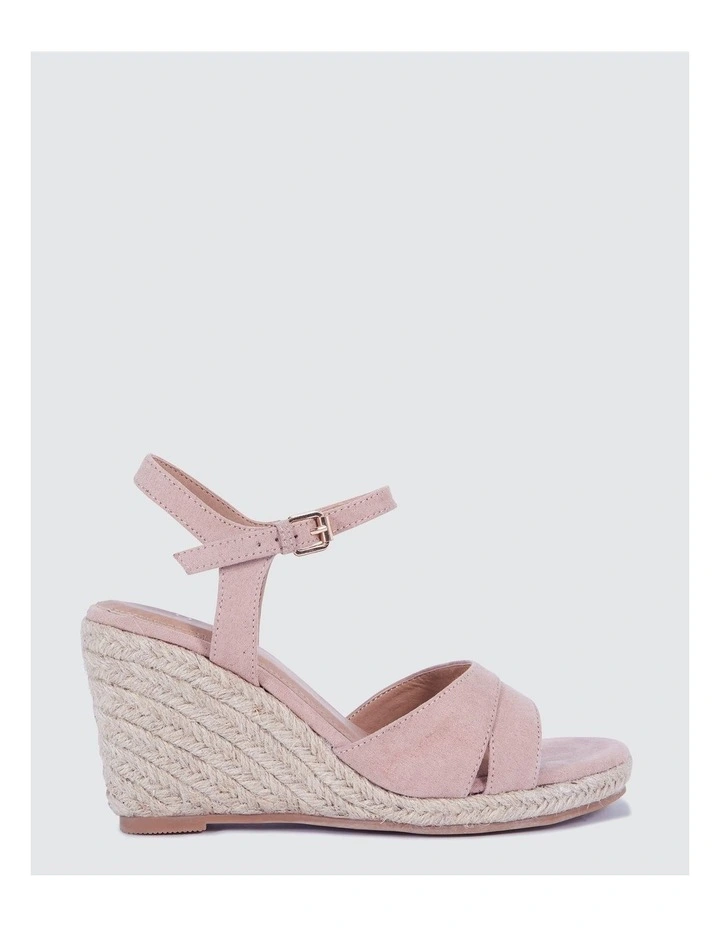 Boavista Espadrille Wedges in Nude