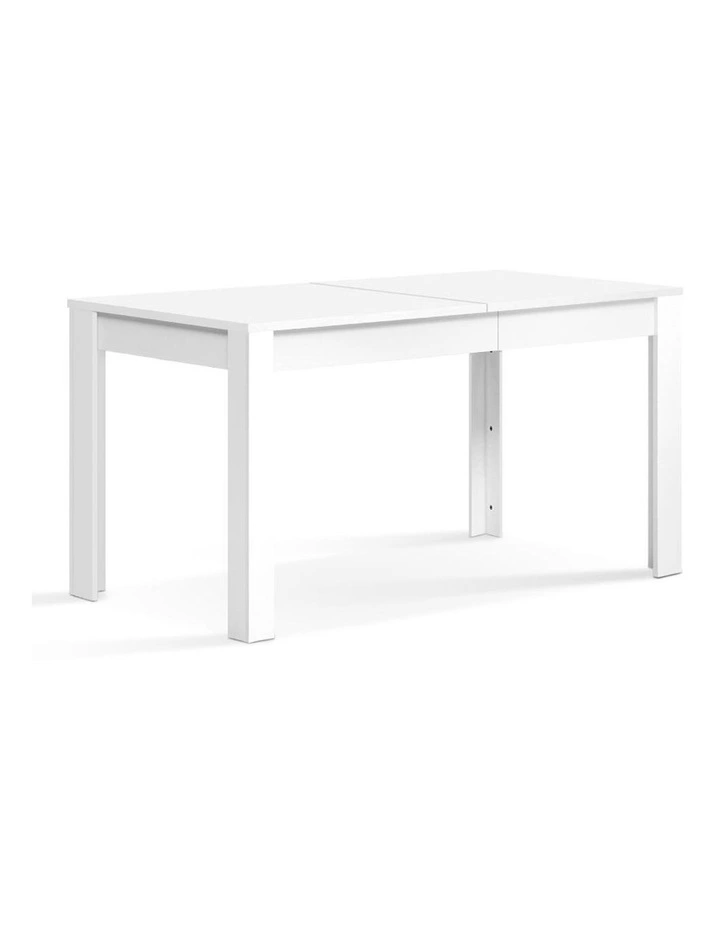 Dining Table 4 Seater Wooden Kitchen Tables White 120cm Cafe Restaurant
