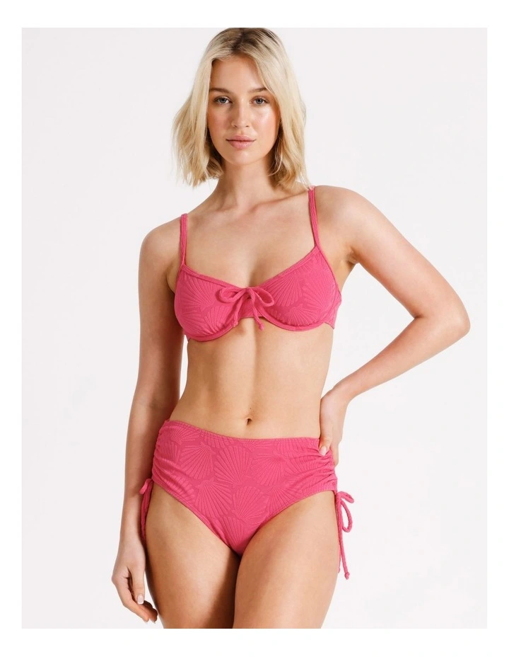 Harper Bikini Top in Shell Pink