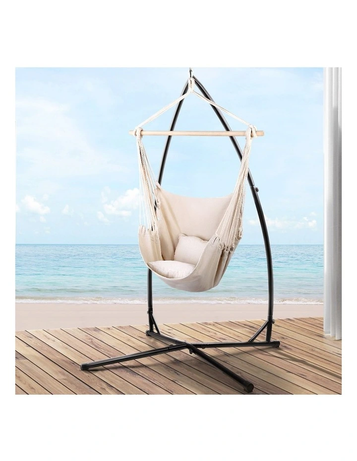 Hanging Hammock Chair in White