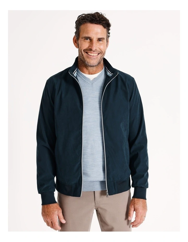 Ludlow Micromoss Jacket in Midnight
