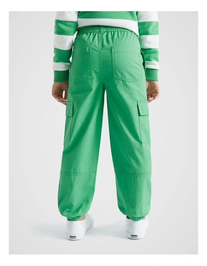 Core Cargo Pant in Apple Green