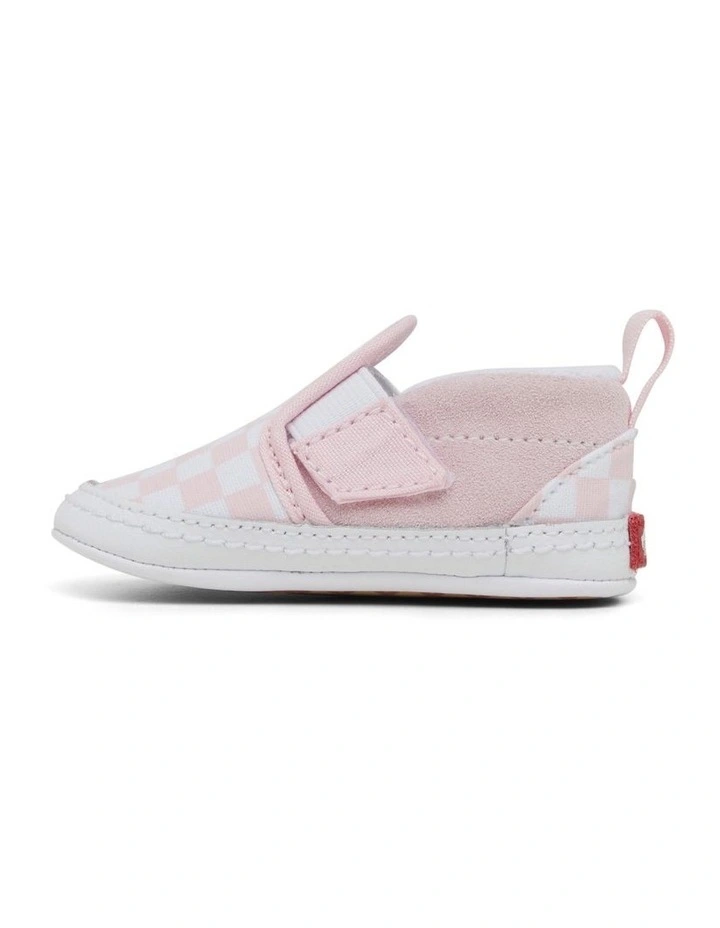Classic Slip On V Crib Prewalker in Pink