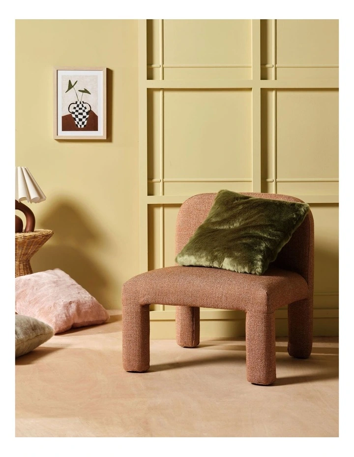Selma Cushion 50x50cm In Moss