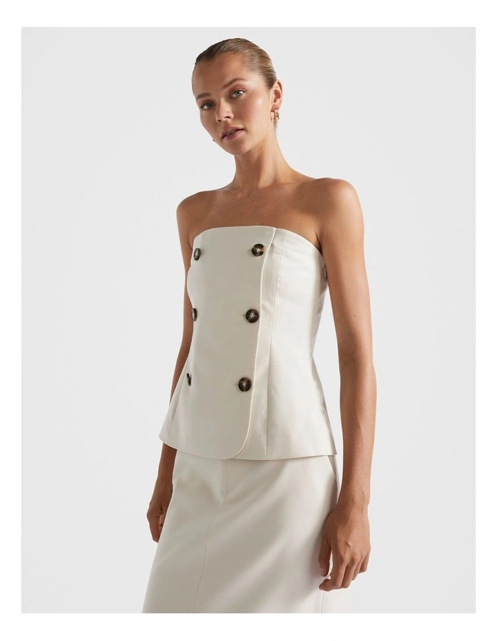 Tailored Bodice in Frappe