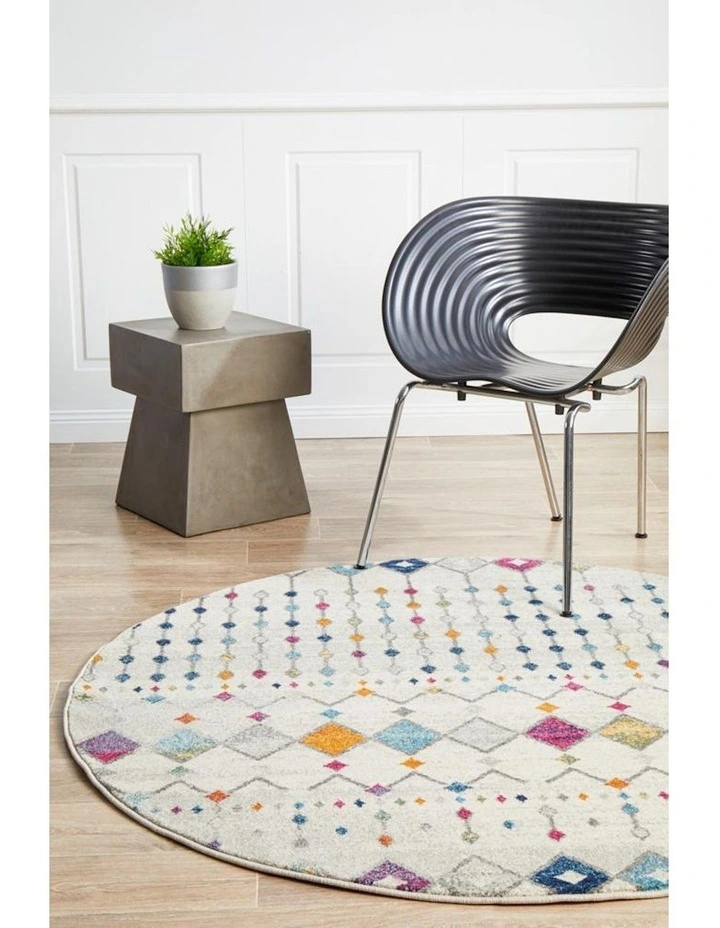 Mirage 356 Round Rug in Multi