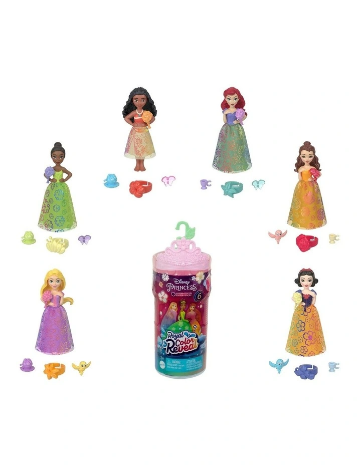 Princess Royal Colour Reveal Small Doll Assorted