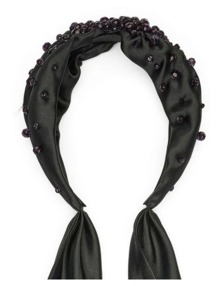 Callie Headpiece in Black