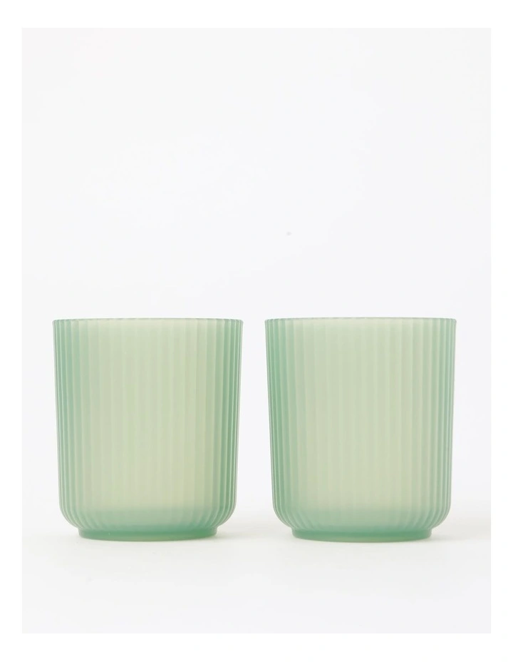 Sealers Cove DOF Set of 2 in Ribbed Green