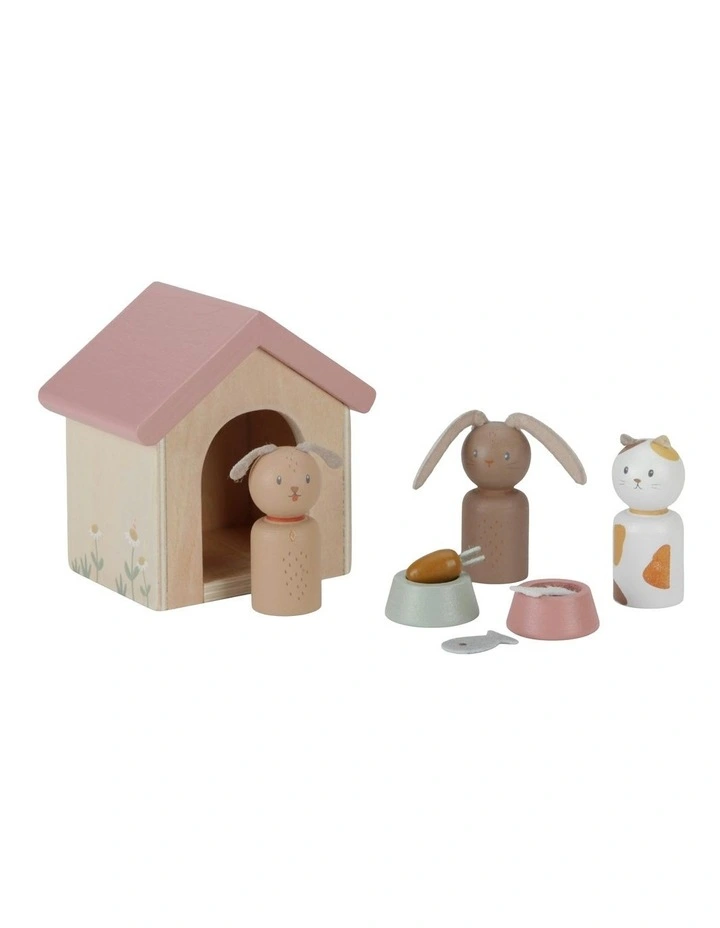 Wooden Doll's House Pet Expansion Set