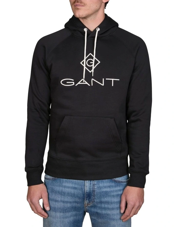 Lock Up Hoodie in Black