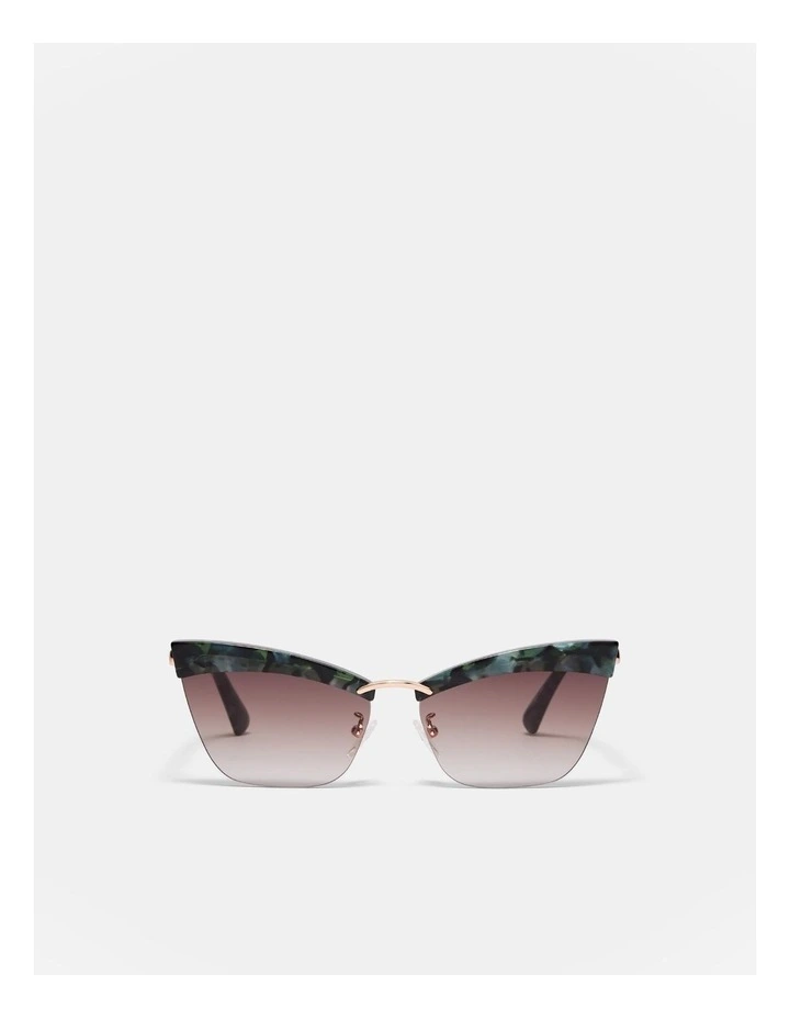 Espanola Sunglasses in Tropic Green