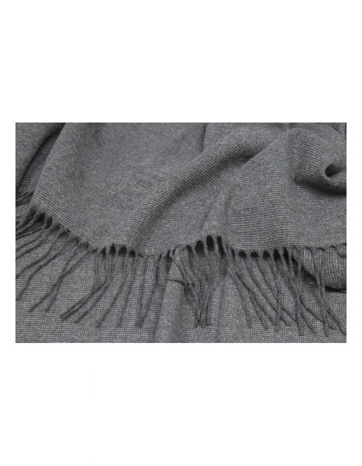 Paddington Throw Blanket in Slate