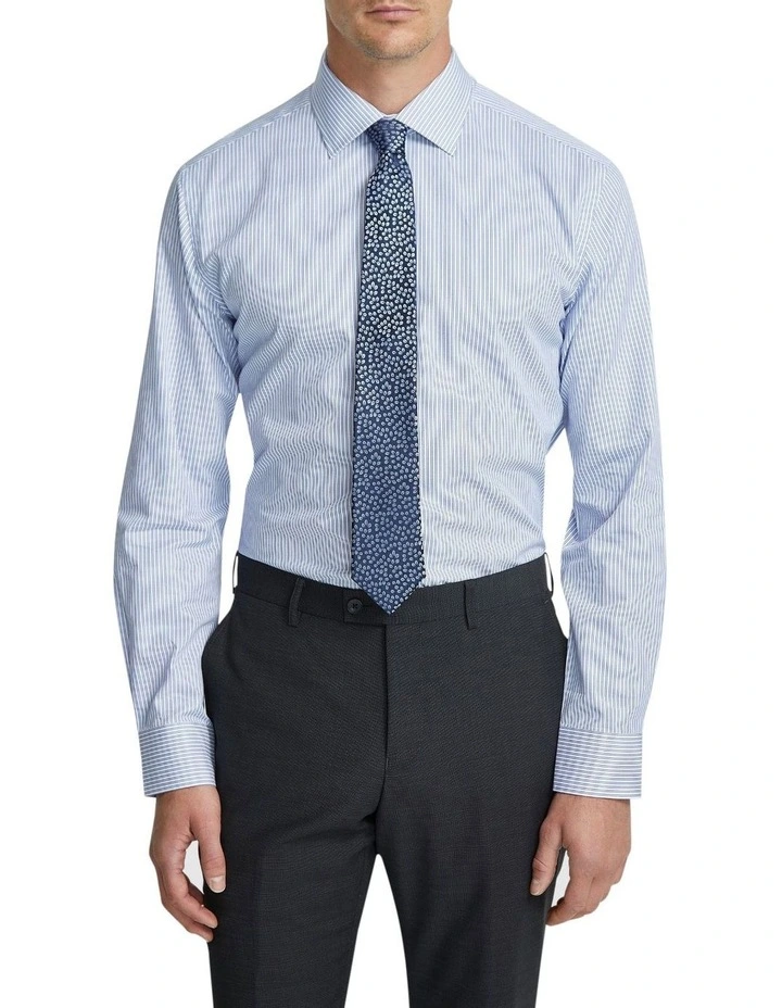 Islington Stripe Shirt in Blue