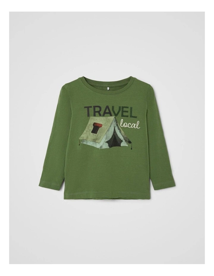 Luk Long Sleeve Top in Green