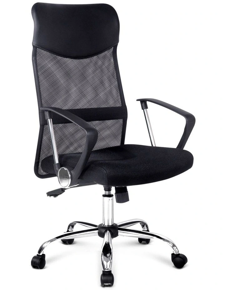 PU Leather Mesh High Back Office Chair