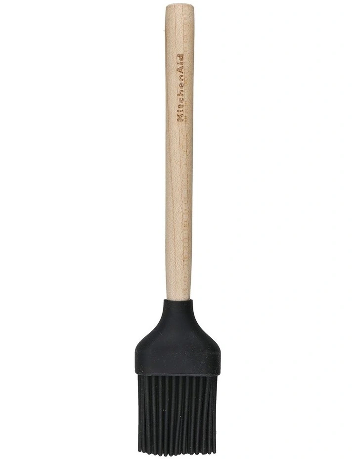 Maple Wood Mini Pastry Brush in Brown