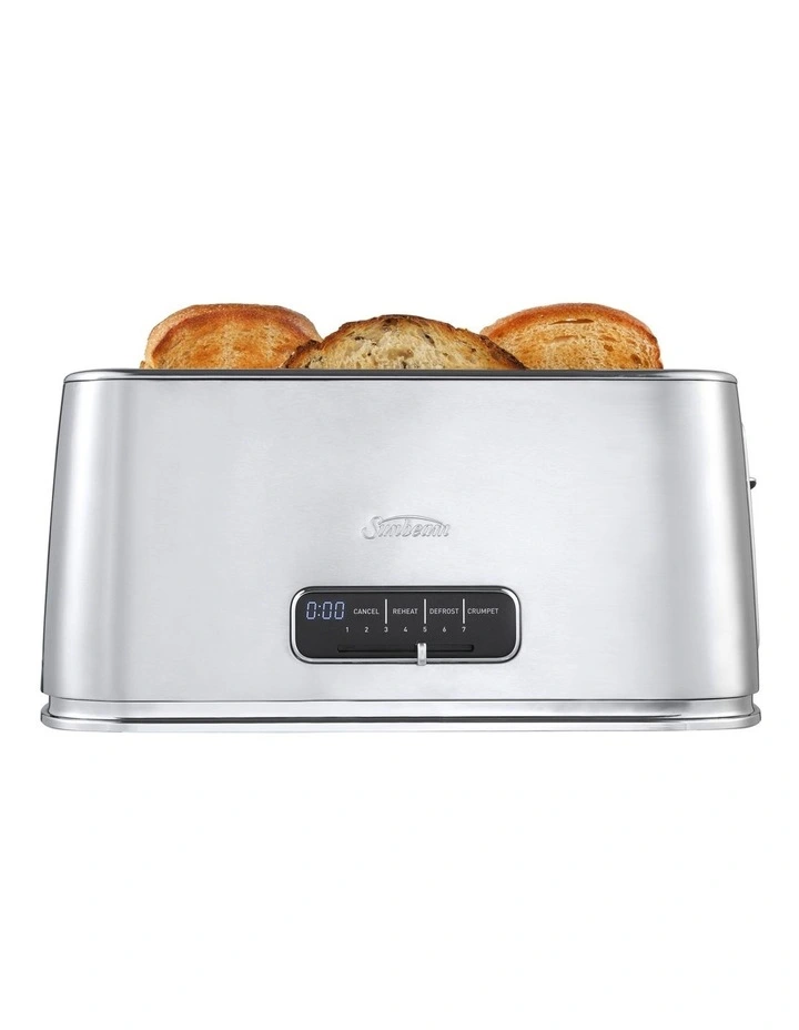 Arise Collection Inline 4 Slice Toaster in Silver TAM5003SS