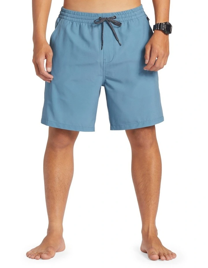 Ocean Elastic 18 Inch Amphibian Shorts in Aegean Blue