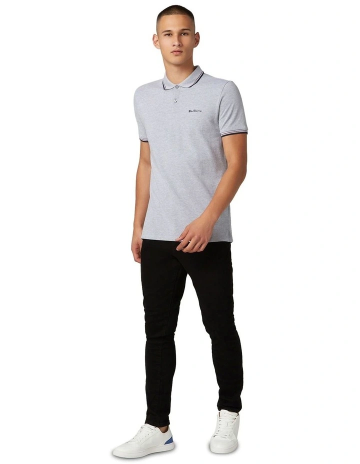 Signature Romford Polo in Grey Marle