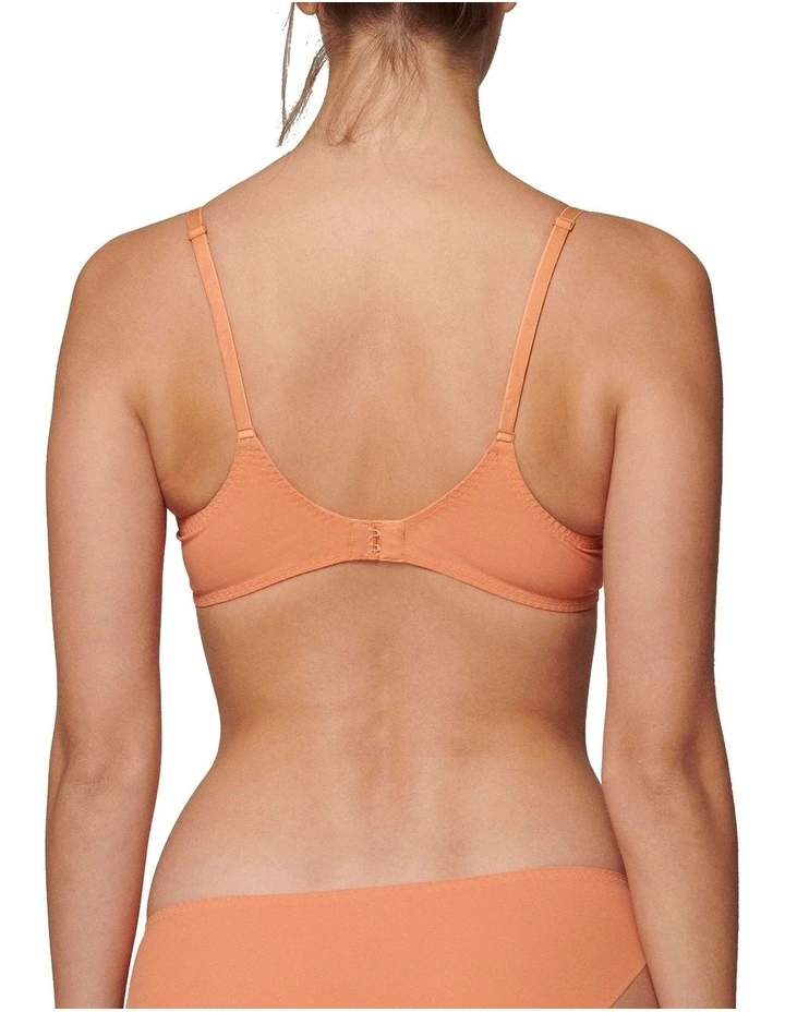 Reve Full Cup Plunge Bra in Orange