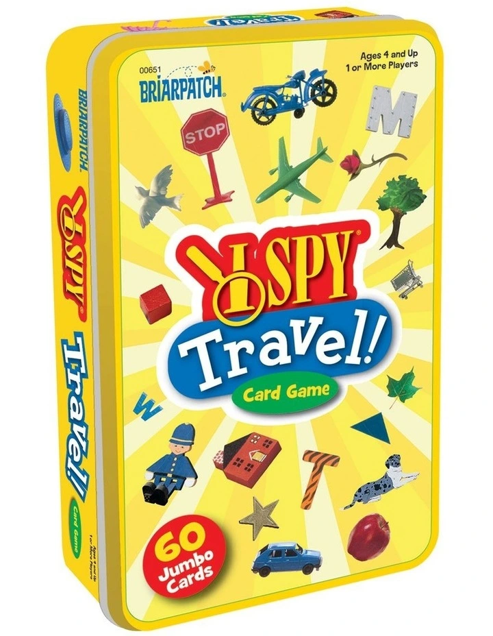 I Spy Travel Card Game Tin