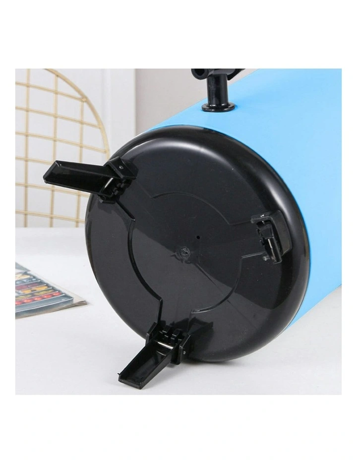 Stainless Steel Milk Tea Beverage Barrel 10L in Blue