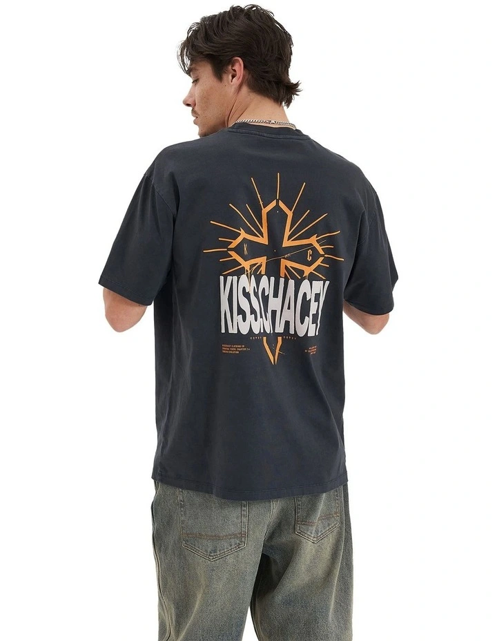 Luminary Heavy Box Fit Tee in Grey