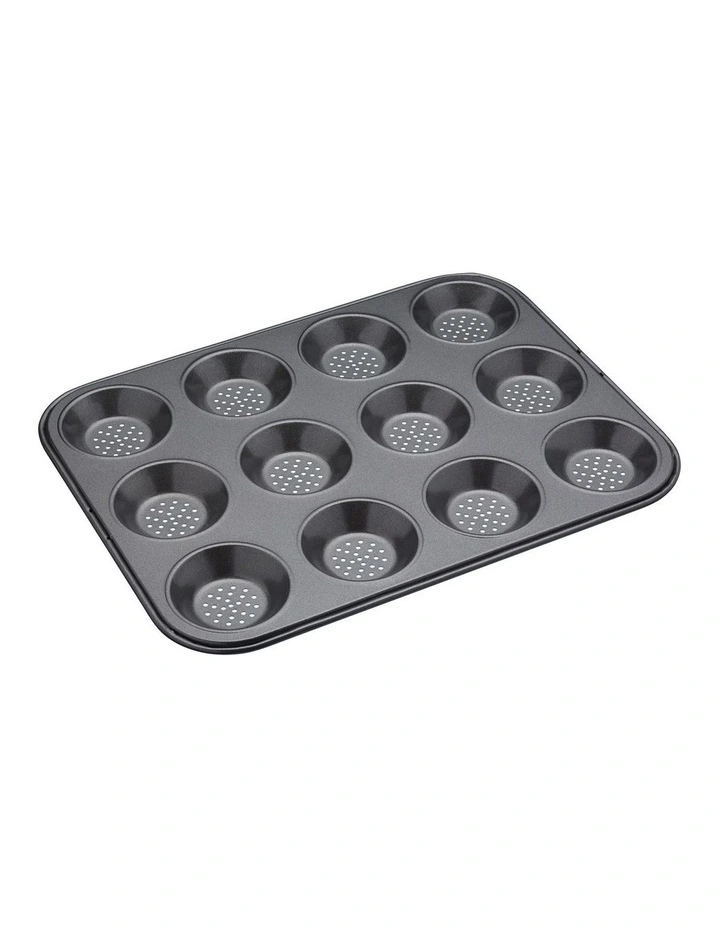 Crusty 12-Cup Shallow Baking Pan 32cm in Carbon