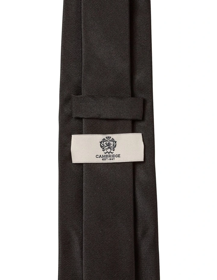 Formal Silk Tie in Black
