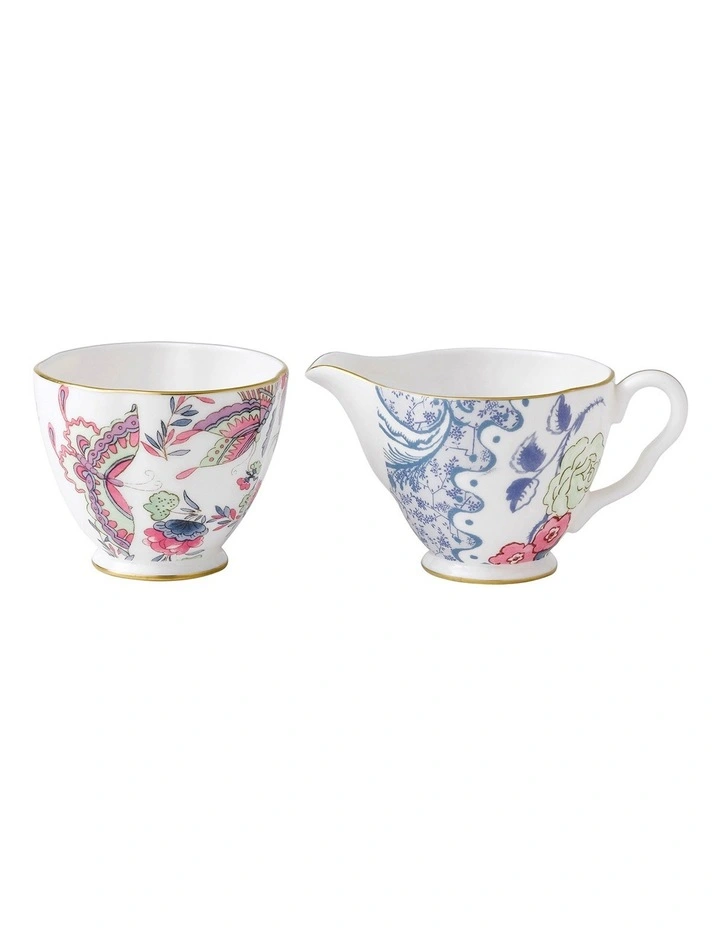 Butterfly Bloom Sugar & Creamer in Multi