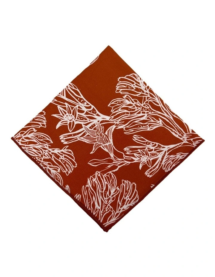 Kangaroo Paw Tie Gift Set in Orange