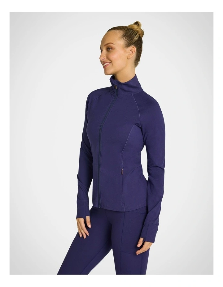 Sculpt Fitted Jacket in Blackberry