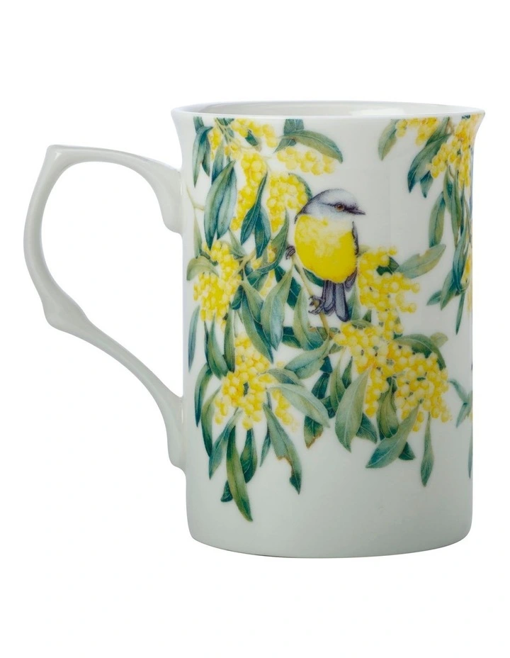 Botanic Gardens Victoria Garden Friends 300ml Robin Mug Gift Boxed White
