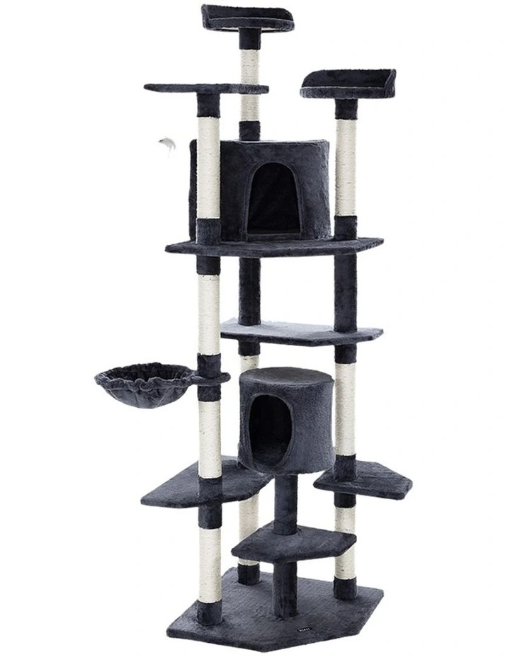 Cat Tree Trees Scratching Post Scratcher Tower Condo House Furniture Wood