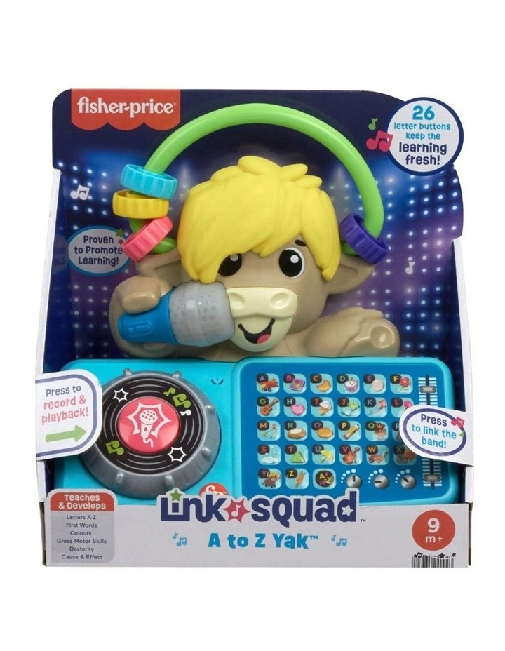 Link Squad A to Z Yak Baby Learning Toy
