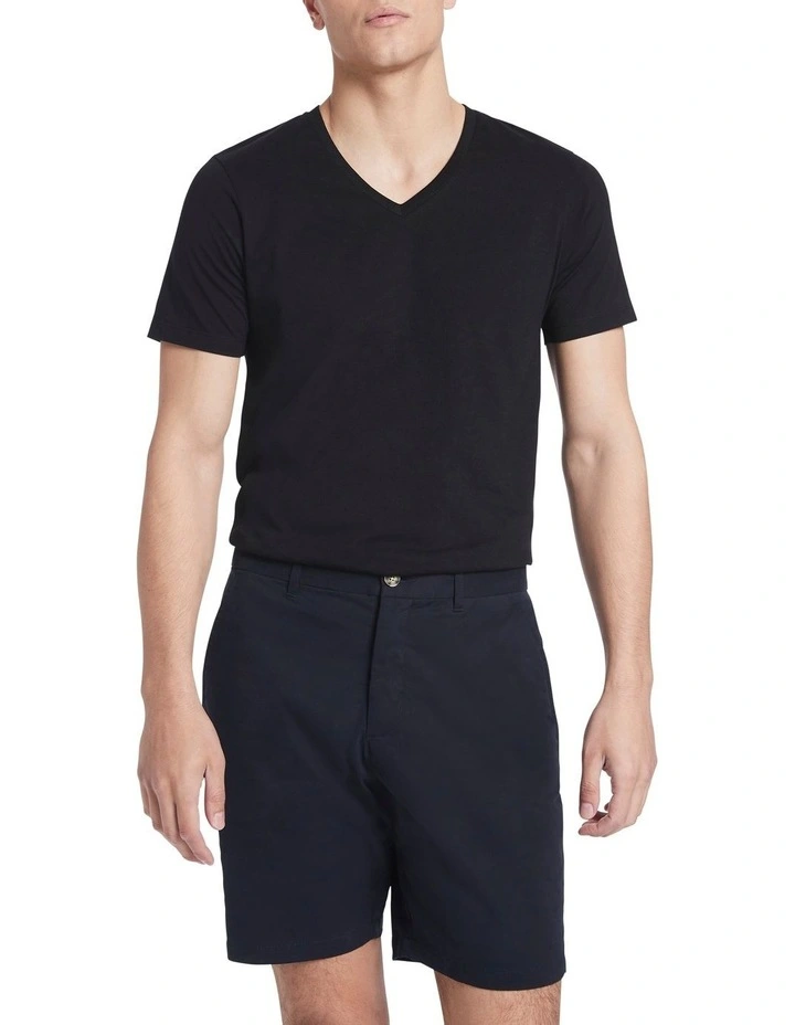 Arnie Pima Cotton Tee in Black
