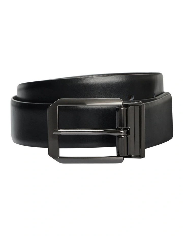 Andrea Textured Belt in Chocolate