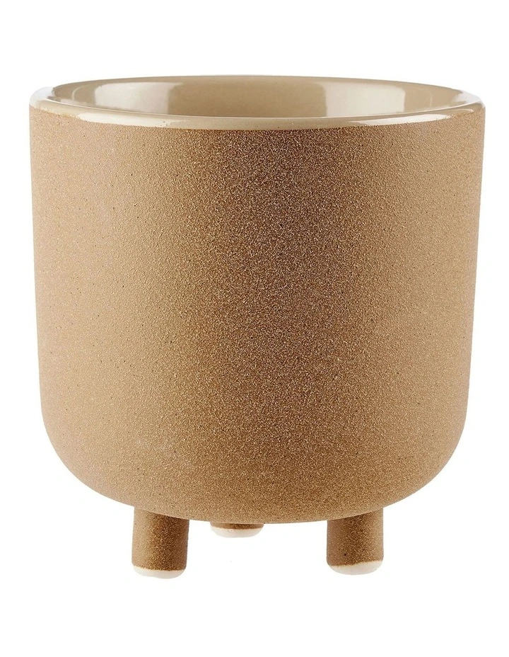 Kai Planter Pot 19cm In Tobacco