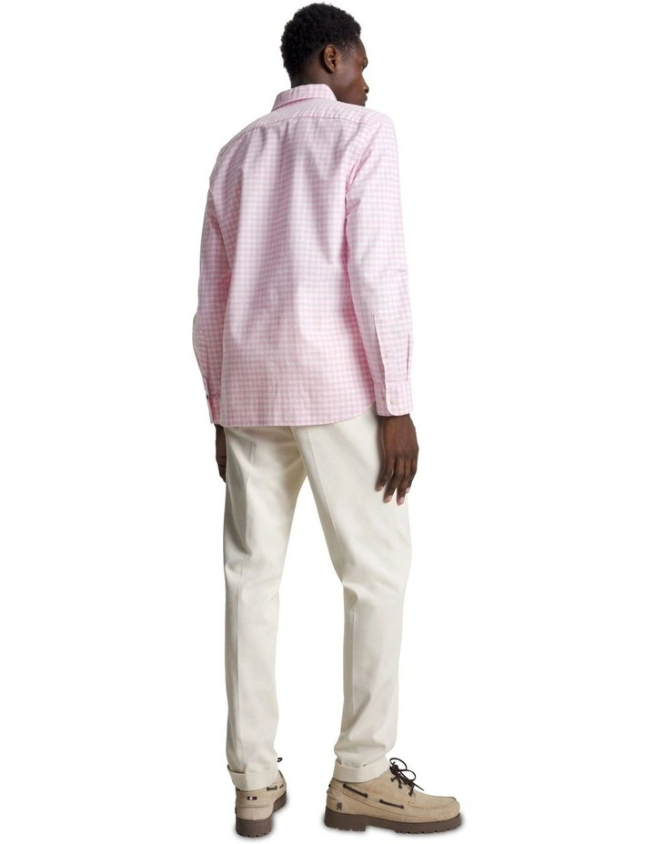 Classics Gingham Regular Fit Oxford Shirt in Pink