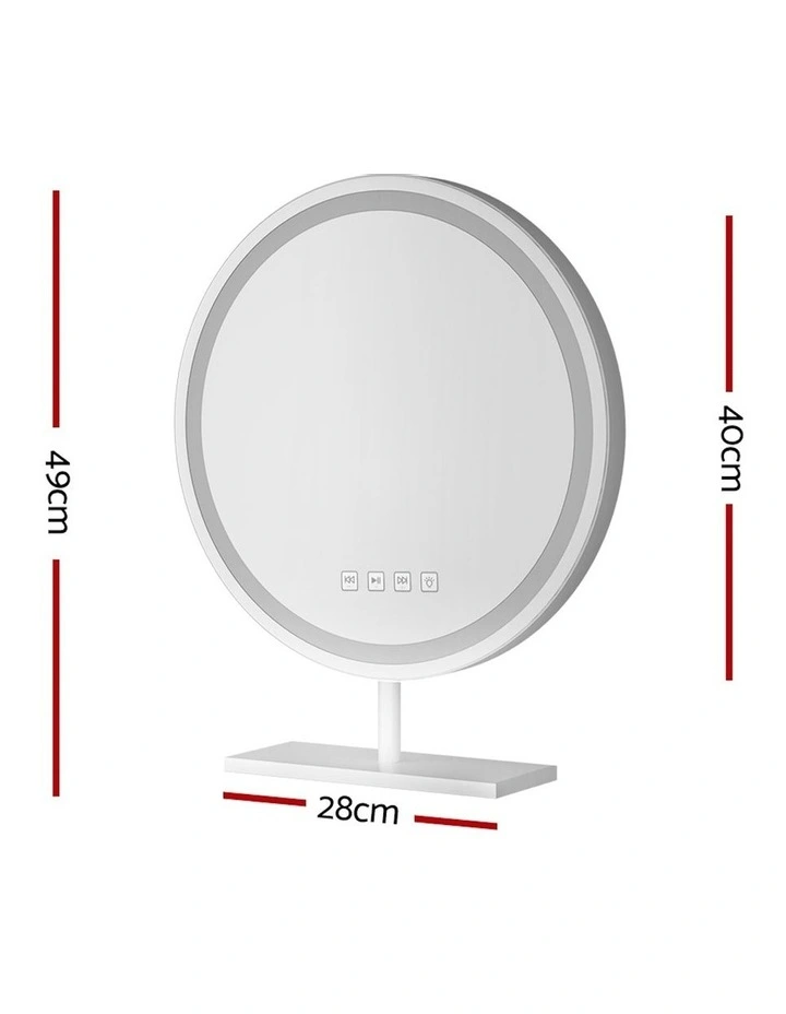 Make-up Mirror in White